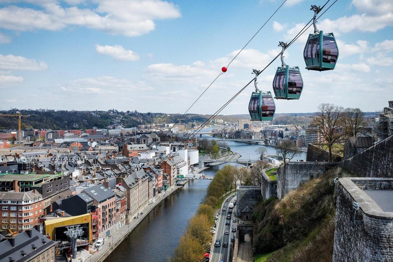 Les Cerisiers - Appart De Standing A Namur Centre Buitenkant foto